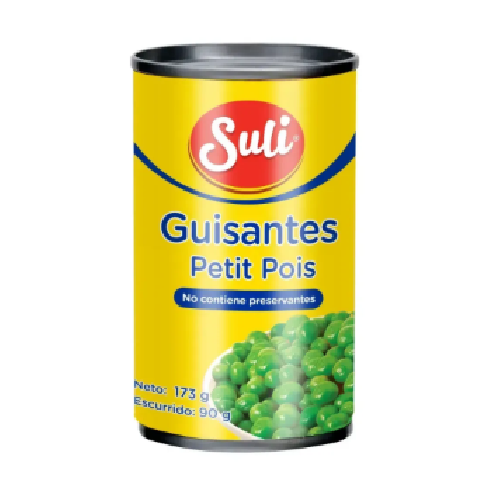 Guisantes Suli Petit Pois - 173 g